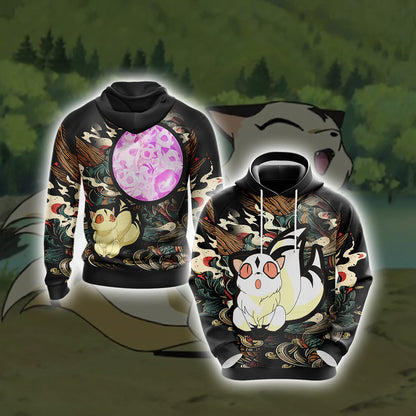 Inuyasha - Kirara Unisex 3D T-shirt Hoodie
