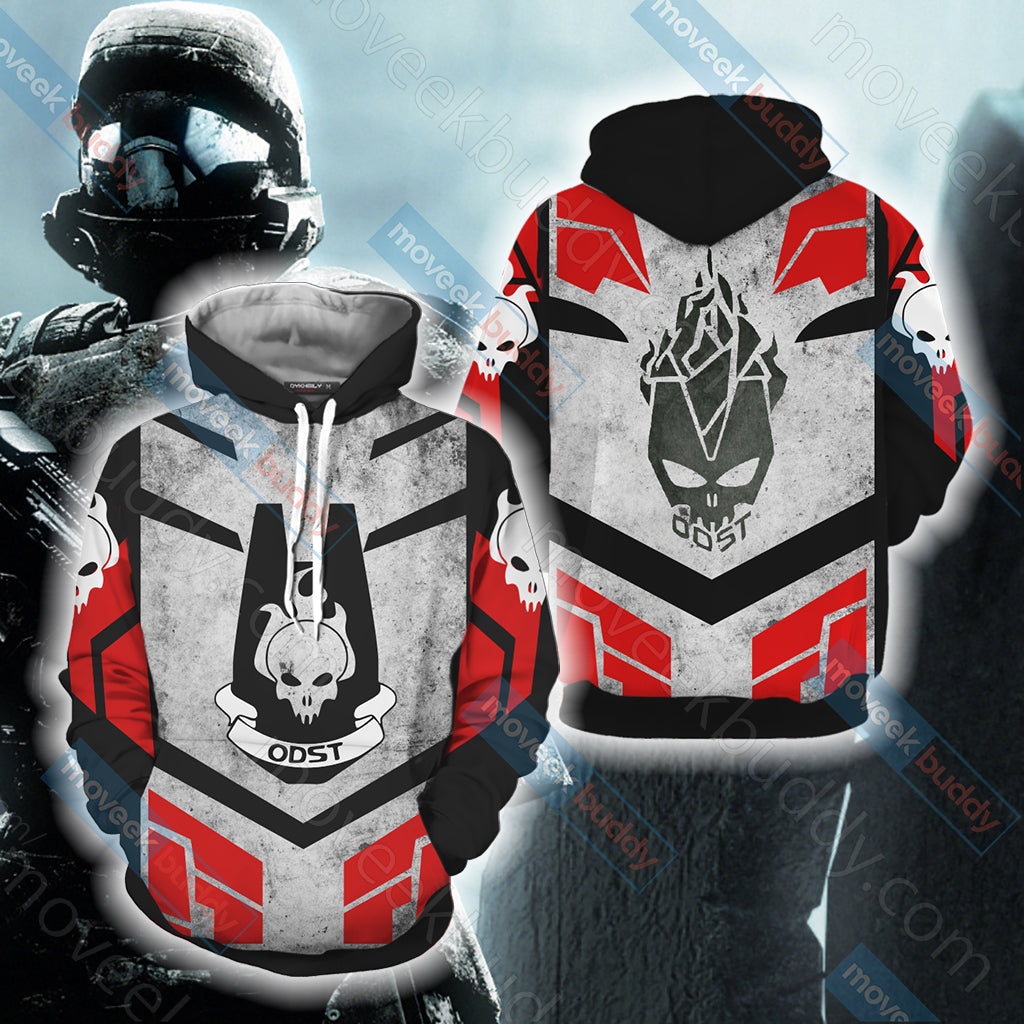 Halo - ODST Unisex 3D T-shirt Hoodie Tank Top Hawaiian Shirt Beach Shorts Joggers Hoodie