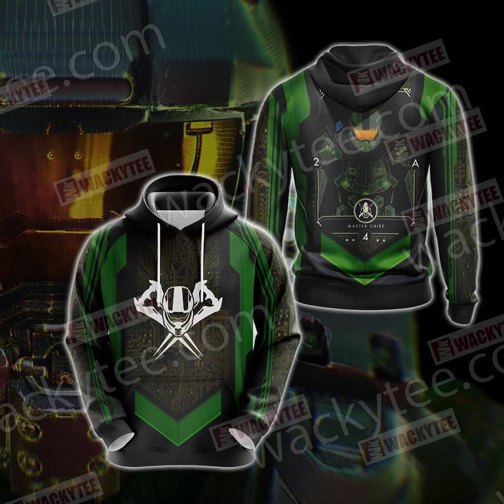 Halo - Master Chief New Video Game T-shirt Zip Hoodie Hoodie