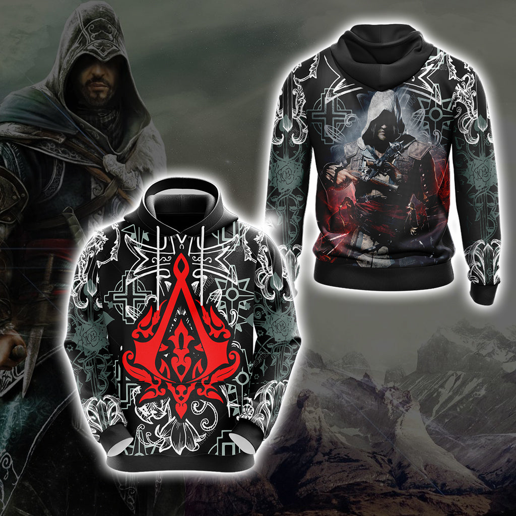 Assassin's Creed Unisex 3D T-shirt Hoodie