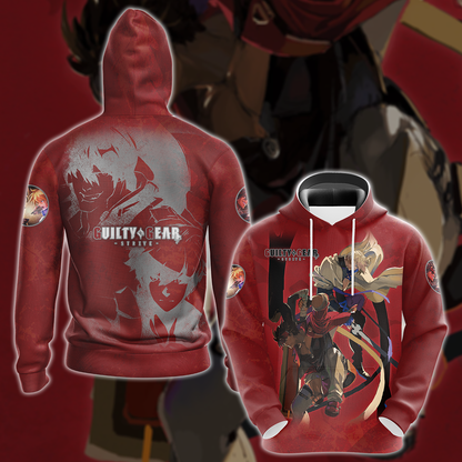 Guilty Gear Strive Video Game 3D All Over Printed T-shirt Tank Top Zip Hoodie Pullover Hoodie Hawaiian Shirt Beach Shorts Jogger Hoodie