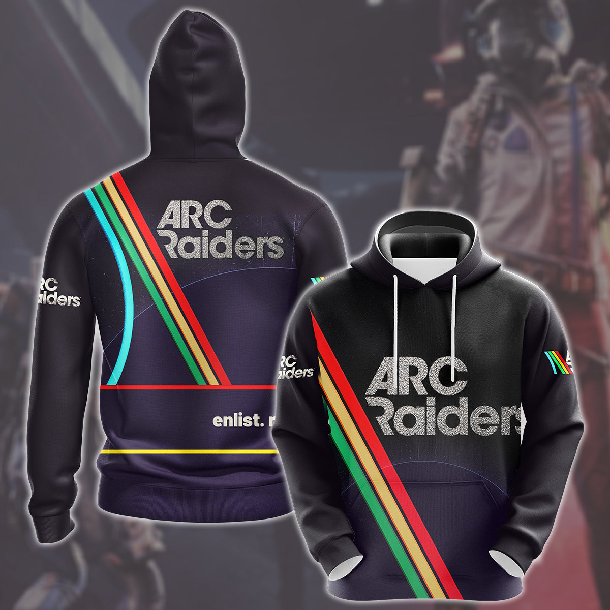Arc Raiders Video Game All Over Printed T-shirt Tank Top Zip Hoodie Pullover Hoodie Hawaiian Shirt Beach Shorts Joggers