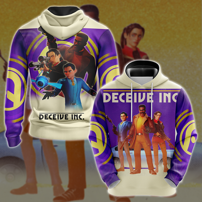 Deceive Inc Video Game 3D All Over Printed T-shirt Tank Top Zip Hoodie Pullover Hoodie Hawaiian Shirt Beach Shorts Jogger Hoodie