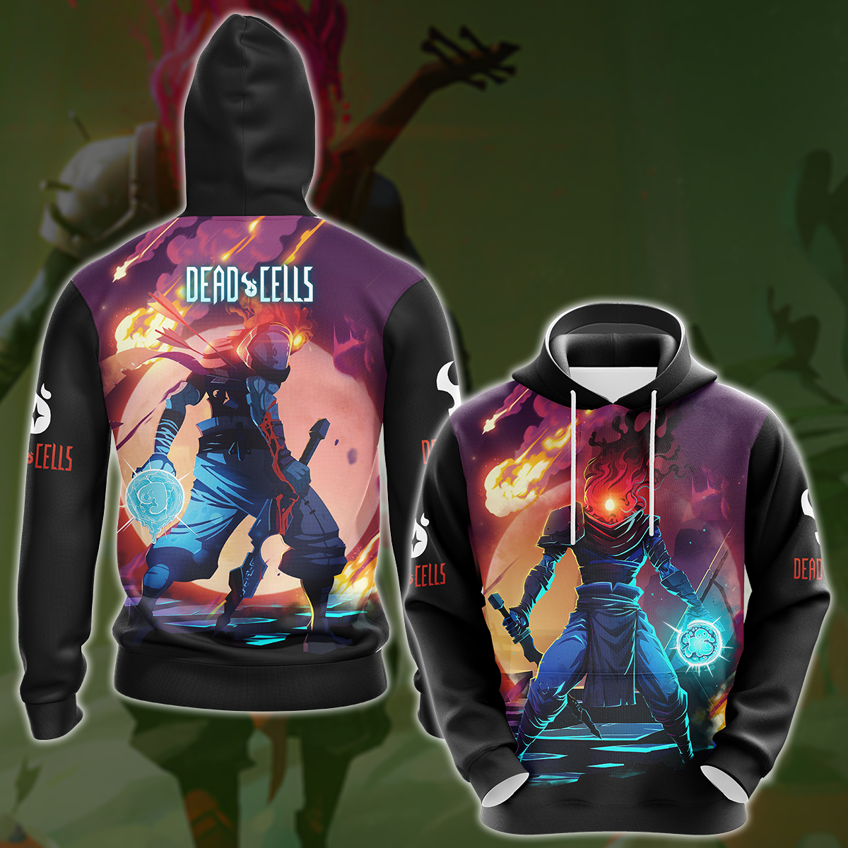 Dead Cells Video Game 3D All Over Printed T-shirt Tank Top Zip Hoodie Pullover Hoodie Hawaiian Shirt Beach Shorts Jogger Hoodie