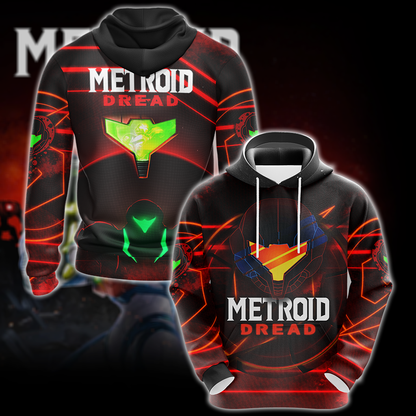 Metroid Dread All Over Print T-shirt Tank Top Zip Hoodie Pullover Hoodie Hawaiian Shirt Beach Shorts Jogger Hoodie