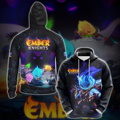 Ember Knights Video Game 3D All Over Printed T-shirt Tank Top Zip Hoodie Pullover Hoodie Hawaiian Shirt Beach Shorts Jogger Hoodie