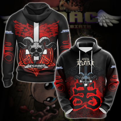 The Binding of Isaac: Rebirth Video Game 3D All Over Printed T-shirt Tank Top Zip Hoodie Pullover Hoodie Hawaiian Shirt Beach Shorts Jogger Hoodie