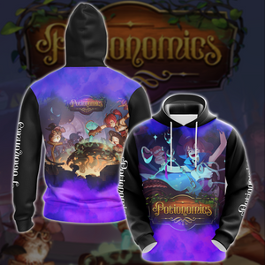 Potionomics Video Game All-Over T-shirt Hoodie Tank Top Hawaiian Shirt Beach Shorts Joggers Hoodie S 