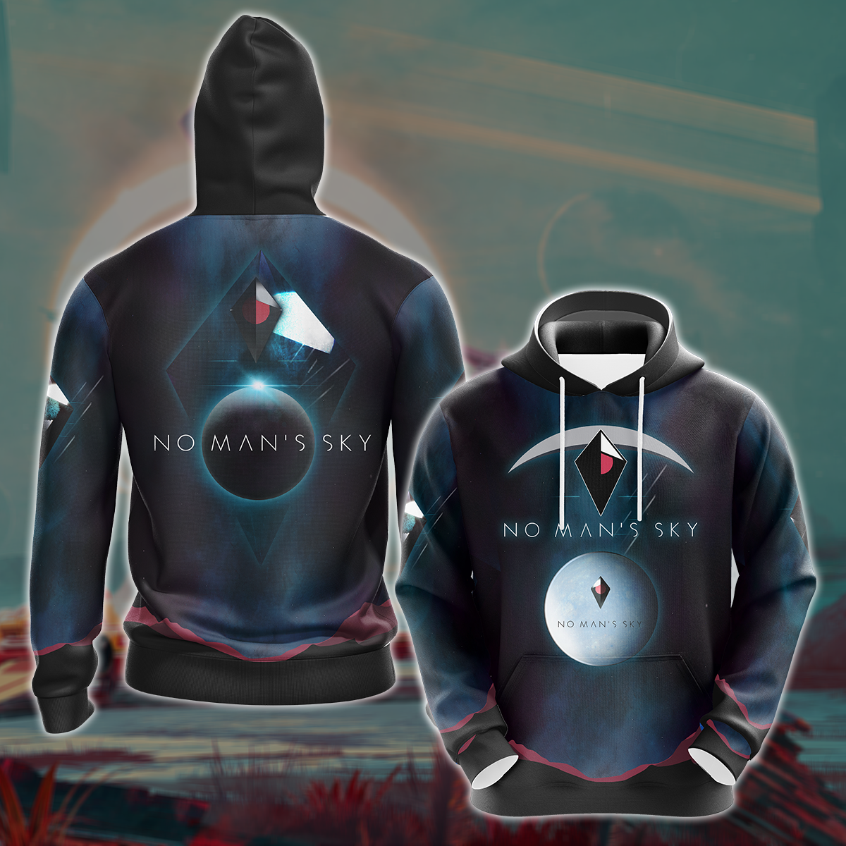 No Man's Sky Video Game 3D All Over Printed T-shirt Tank Top Zip Hoodie Pullover Hoodie Hawaiian Shirt Beach Shorts Jogger Hoodie