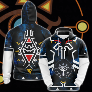 The legend of Zelda Breath of the Wild Video Game 3D All Over Print T-shirt Tank Top Zip Hoodie Pullover Hoodie Hawaiian Shirt Beach Shorts Jogger Hoodie S 