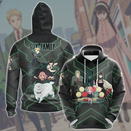 Spy x Family Anime Manga All Over Printed T-shirt Tank Top Zip Hoodie Pullover Hoodie Hawaiian Shirt Beach Shorts Joggers Hoodie