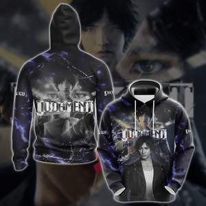 Judgment Video Game 3D All Over Printed T-shirt Tank Top Zip Hoodie Pullover Hoodie Hawaiian Shirt Beach Shorts Jogger Hoodie S 