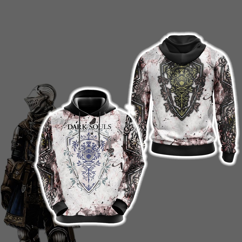 Dark Souls - Elite Knight Unisex 3D T-shirt Hoodie