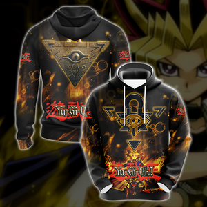 Yu-gi-oh! All Over Print T-shirt Tank Top Zip Hoodie Pullover Hoodie Hawaiian Shirt Hoodie S 