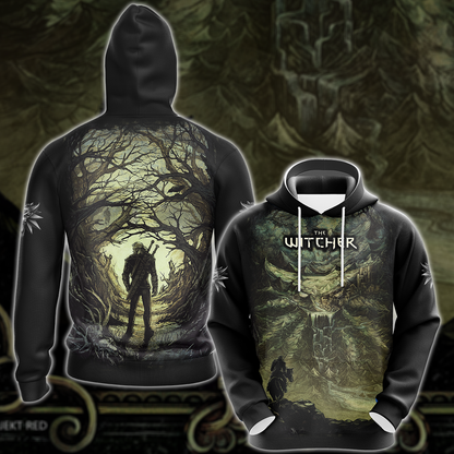 The Witcher Video Game 3D All Over Printed T-shirt Tank Top Zip Hoodie Pullover Hoodie Hawaiian Shirt Beach Shorts Jogger Hoodie