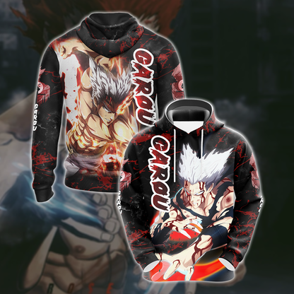 One Punch Man Garou 3D All Over Print T-shirt Tank Top Zip Hoodie Pullover Hoodie Hawaiian Shirt Beach Shorts Jogger Hoodie