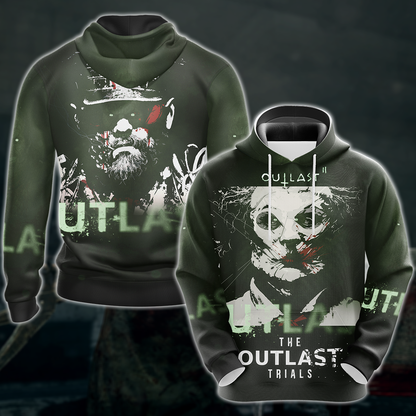 Outlast Video Game 3D All Over Print T-shirt Tank Top Zip Hoodie Pullover Hoodie Hawaiian Shirt Beach Shorts Jogger Hoodie