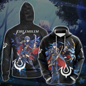 Fire Emblem Lucina Video Game 3D All Over Printed T-shirt Tank Top Zip Hoodie Pullover Hoodie Hawaiian Shirt Beach Shorts Joggers Hoodie S 