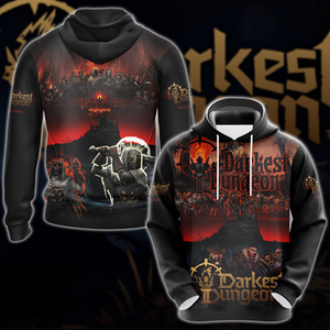 Darkest Dungeon Video Game 3D All Over Print T-shirt Tank Top Zip Hoodie Pullover Hoodie Hawaiian Shirt Beach Shorts Jogger Hoodie S 