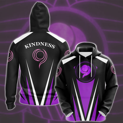 Digimon Crest Of Kindness Video Game All Over Printed T-shirt Tank Top Zip Hoodie Pullover Hoodie Hawaiian Shirt Beach Shorts Joggers Hoodie