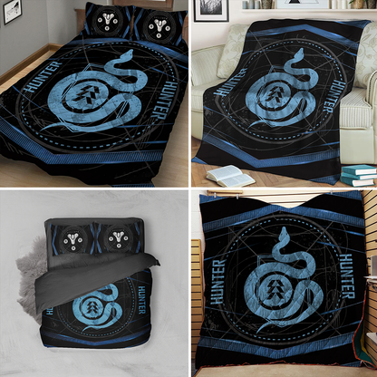 Destiny 2 Hunter 3D Throw Blanket