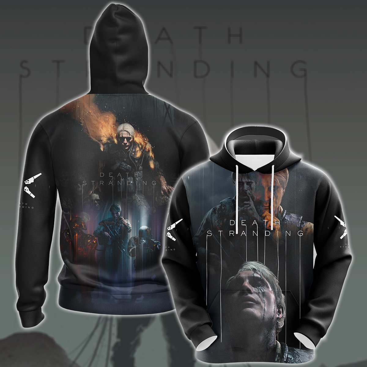 Death Stranding Video Game 3D All Over Print T-shirt Tank Top Zip