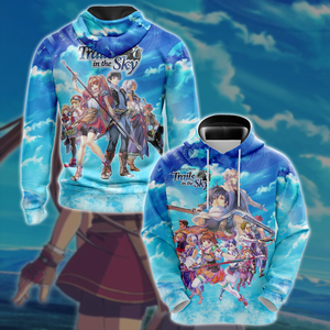 The Legend of Heroes: Trails in the Sky Video Game 3D All Over Printed T-shirt Tank Top Zip Hoodie Pullover Hoodie Hawaiian Shirt Beach Shorts Jogger Hoodie S 