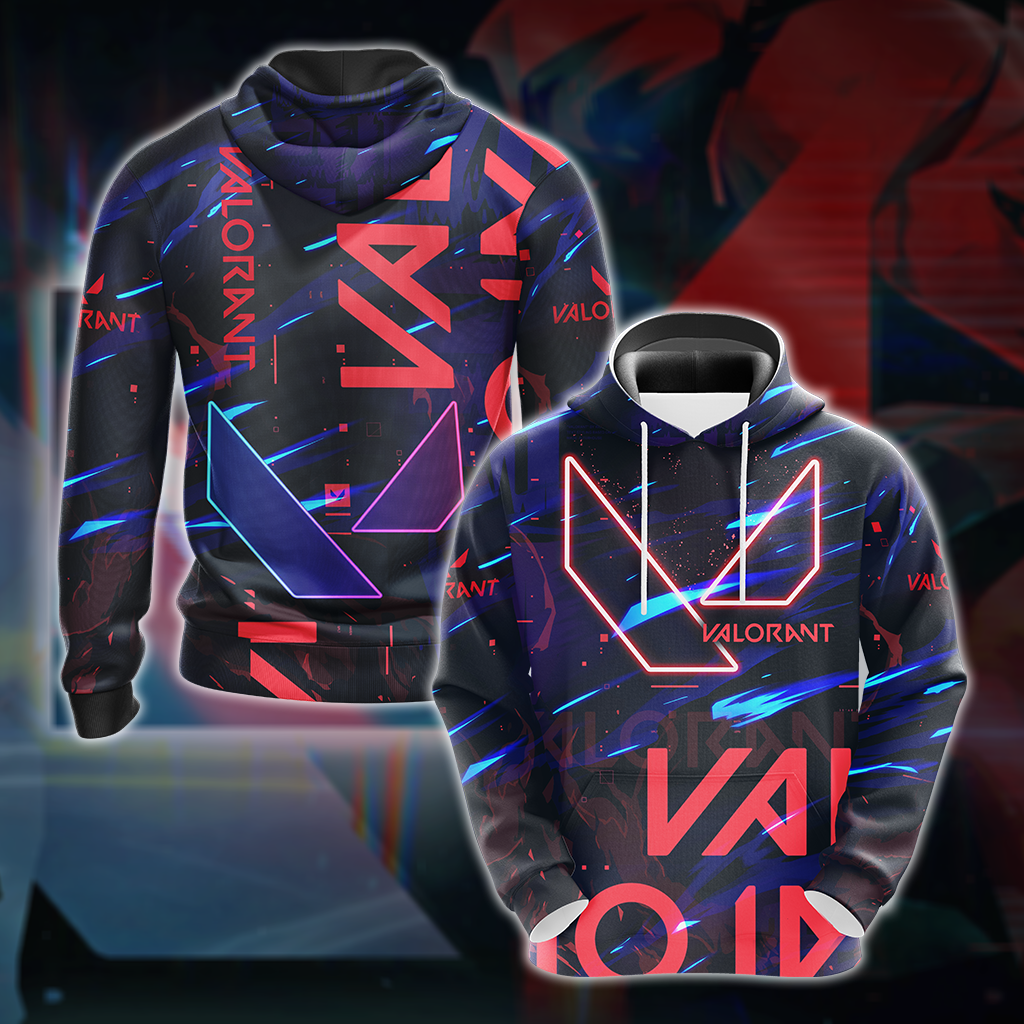 Valorant 3D All Over Print T-shirt Tank Top Zip Hoodie Pullover Hoodie Hawaiian Shirt Beach Shorts Jogger Hoodie