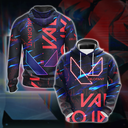Valorant 3D All Over Print T-shirt Tank Top Zip Hoodie Pullover Hoodie Hawaiian Shirt Beach Shorts Jogger Hoodie