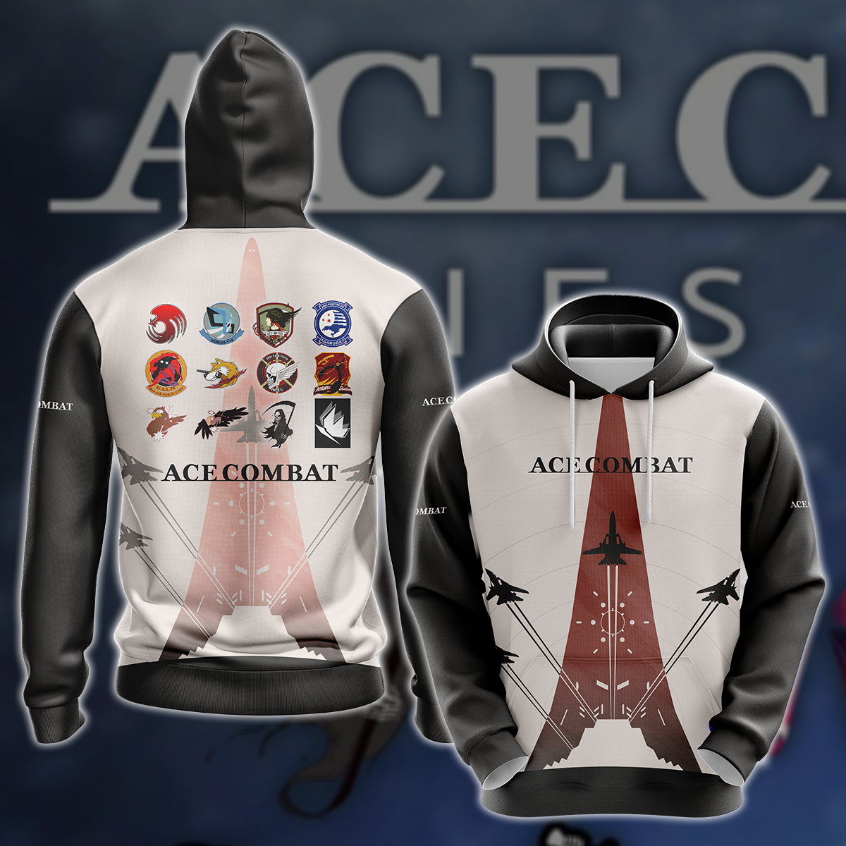 Ace Combat Video Game 3D All Over Printed T-shirt Tank Top Zip Hoodie Pullover Hoodie Hawaiian Shirt Beach Shorts Joggers Hoodie