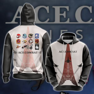 Ace Combat Video Game 3D All Over Printed T-shirt Tank Top Zip Hoodie Pullover Hoodie Hawaiian Shirt Beach Shorts Joggers Hoodie S 