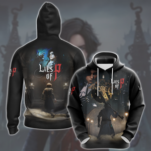 Lies of P Video Game All Over Printed T-shirt Tank Top Zip Hoodie Pullover Hoodie Hawaiian Shirt Beach Shorts Joggers Hoodie S 