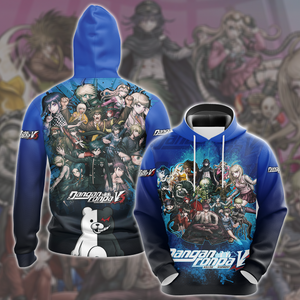 Danganronpa 3 Video Game All Over Printed T-shirt Tank Top Zip Hoodie Pullover Hoodie Hawaiian Shirt Beach Shorts Joggers Hoodie S 