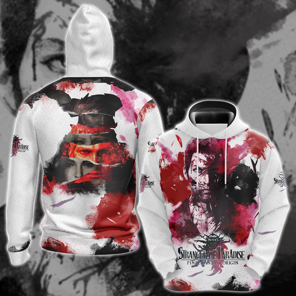 Stranger of Paradise: Final Fantasy Origin Video Game 3D All Over Printed T-shirt Tank Top Zip Hoodie Pullover Hoodie Hawaiian Shirt Beach Shorts Jogger Hoodie