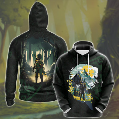 The Legend of Zelda Ballad Of The Hero Video Game All Over Printed T-shirt Tank Top Zip Hoodie Pullover Hoodie Hawaiian Shirt Beach Shorts Joggers