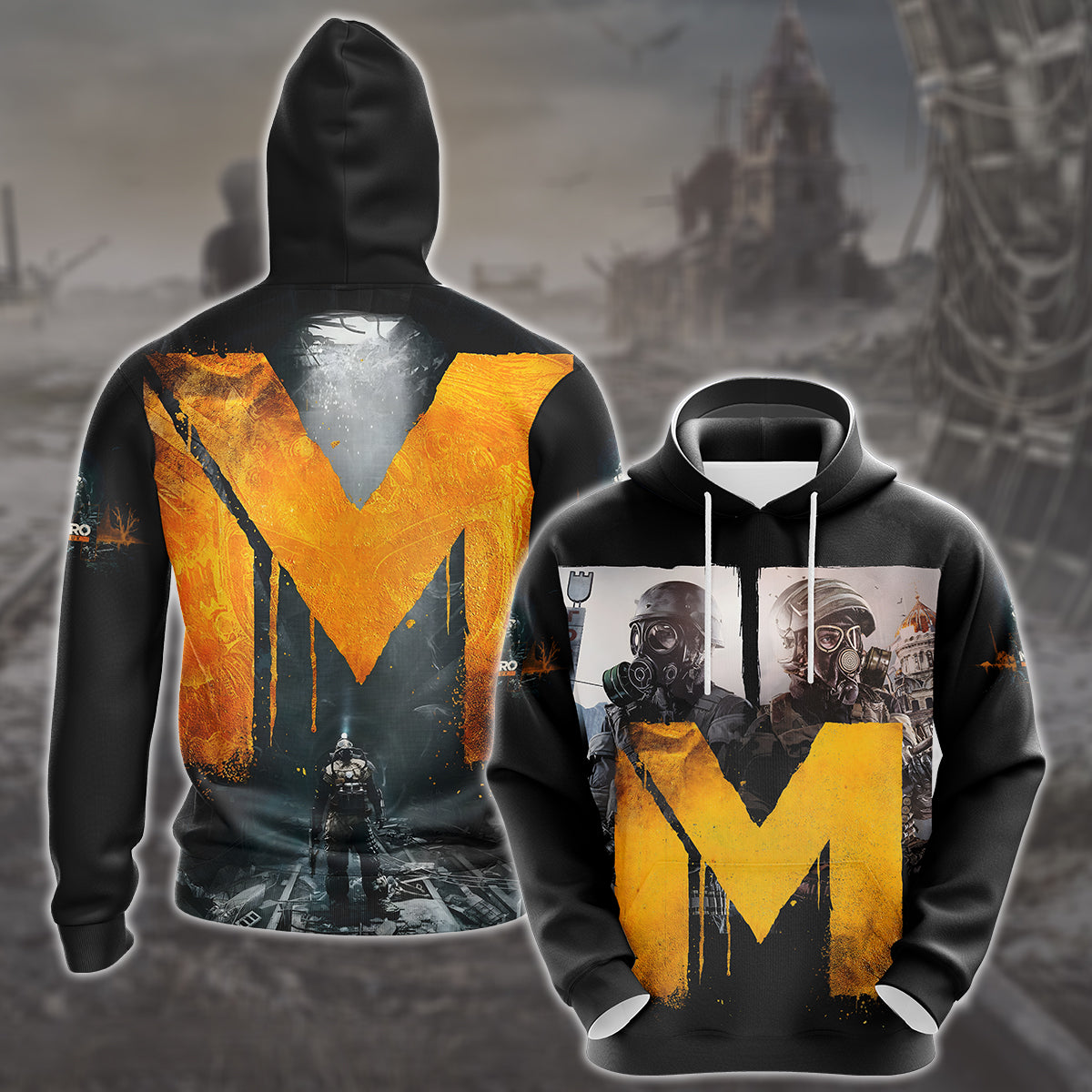 Metro: Last Light Redux Video Game All Over Printed T-shirt Tank Top Zip Hoodie Pullover Hoodie Hawaiian Shirt Beach Shorts Joggers