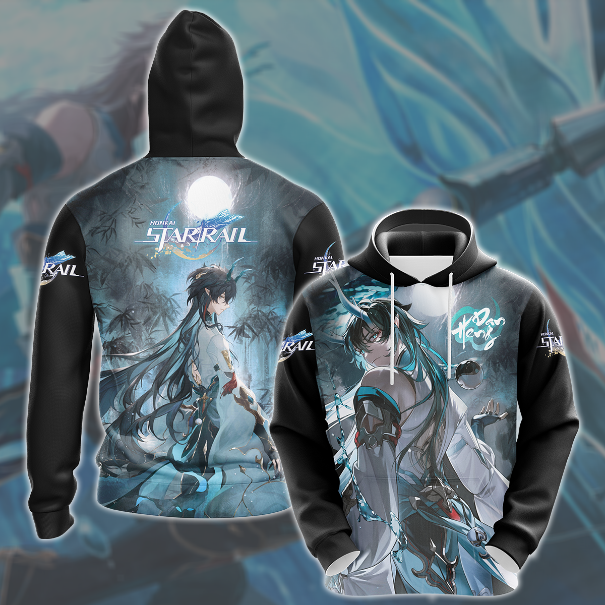 Honkai: Star Rail Dan Heng Video Game All Over Printed T-shirt Tank Top Zip Hoodie Pullover Hoodie Hawaiian Shirt Beach Shorts Joggers Hoodie