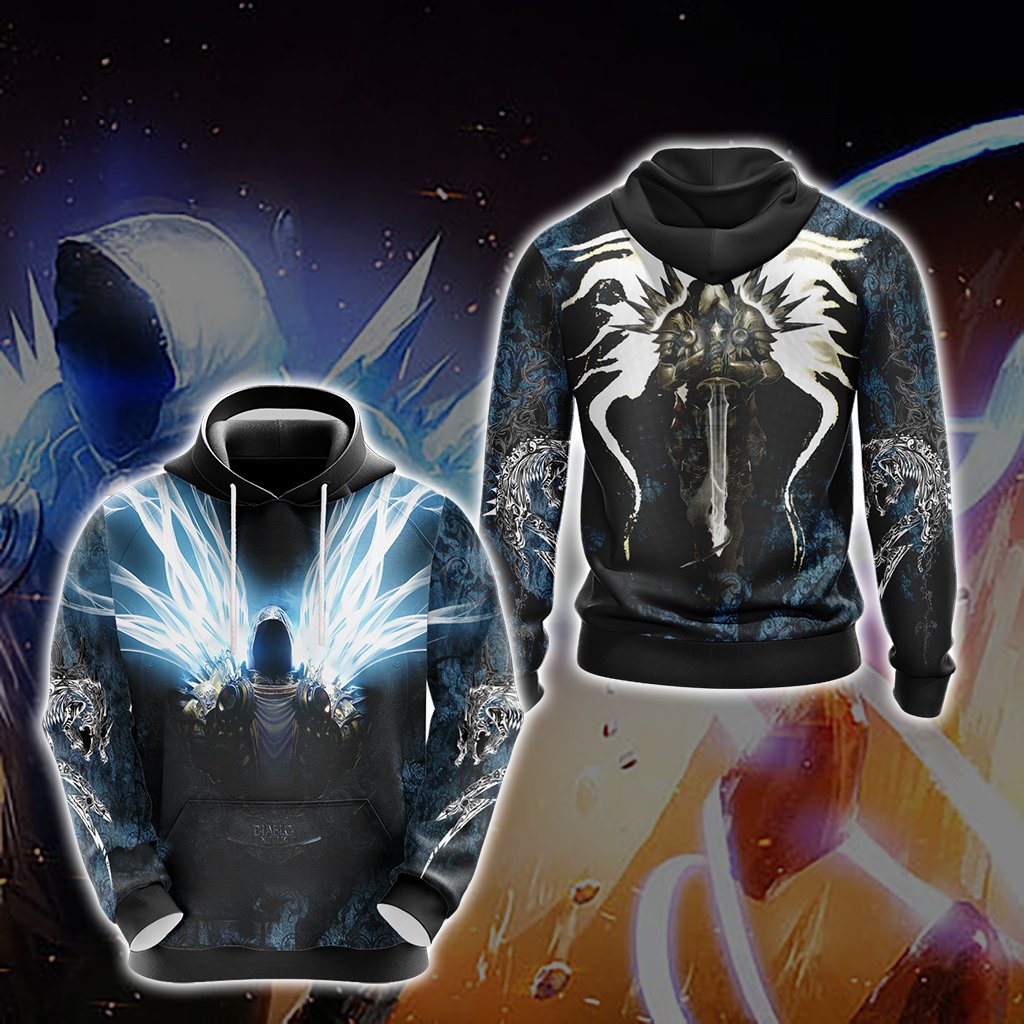 Diablo Tyrael New Version Unisex 3D T-shirt Hoodie