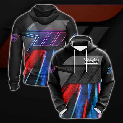 Forza Horizon All Over Print T-shirt Tank Top Zip Hoodie Pullover Hoodie Hawaiian Shirt Hoodie