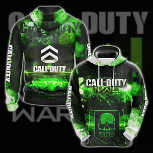 Call of Duty: Modern Warfare All Over Print T-shirt Tank Top Zip Hoodie Pullover Hoodie Hawaiian Shirt Hoodie S 