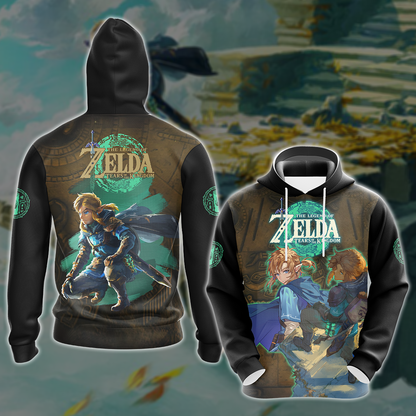 The Legend of Zelda: Tears of the Kingdom Video Game 3D All Over Printed T-shirt Tank Top Zip Hoodie Pullover Hoodie Hawaiian Shirt Beach Shorts Jogger Hoodie