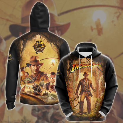 Indiana Jones and the Great Circle Video Game All Over Printed T-shirt Tank Top Zip Hoodie Pullover Hoodie Hawaiian Shirt Beach Shorts Joggers Hoodie
