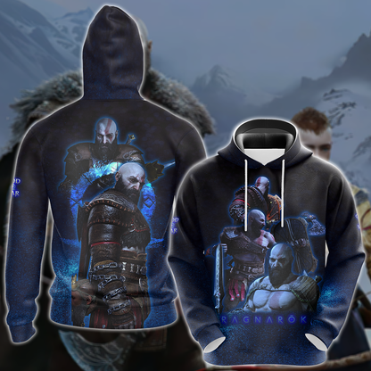 God of War Ragnarok Video Game 3D All Over Print T-shirt Tank Top Zip Hoodie Pullover Hoodie Hawaiian Shirt Beach Shorts Jogger Hoodie