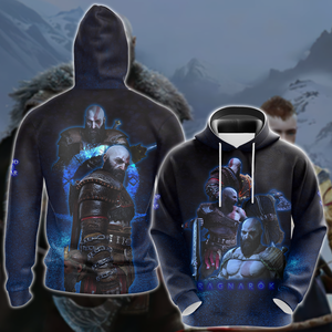 God of War Ragnarok Video Game 3D All Over Print T-shirt Tank Top Zip Hoodie Pullover Hoodie Hawaiian Shirt Beach Shorts Jogger Hoodie S 