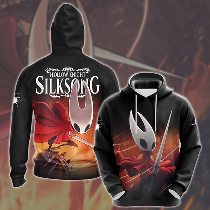Hollow Knight: Silksong Video Game All Over Printed T-shirt Tank Top Zip Hoodie Pullover Hoodie Hawaiian Shirt Beach Shorts Joggers Hoodie