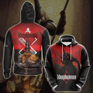 Blasphemous Video Game 3D All Over Printed T-shirt Tank Top Zip Hoodie Pullover Hoodie Hawaiian Shirt Beach Shorts Jogger Hoodie S 