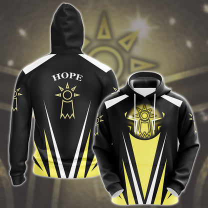 Digimon Crest Of Hope Video Game All Over Printed T-shirt Tank Top Zip Hoodie Pullover Hoodie Hawaiian Shirt Beach Shorts Joggers Hoodie