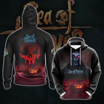 Sea of Thieves Video Game 3D All Over Printed T-shirt Tank Top Zip Hoodie Pullover Hoodie Hawaiian Shirt Beach Shorts Jogger Hoodie