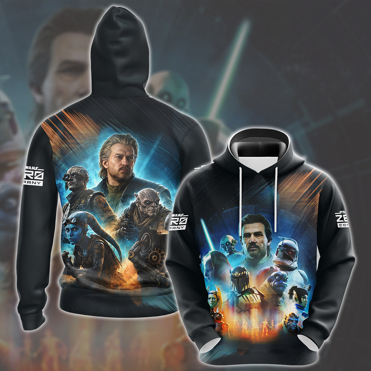 Star Wars Zero Company Video Game All Over Printed T-shirt Tank Top Zip Hoodie Pullover Hoodie Hawaiian Shirt Beach Shorts Joggers Hoodie