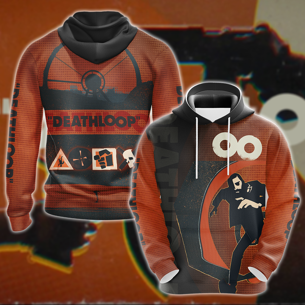 Deathloop 3D All Over Print T-shirt Tank Top Zip Hoodie Pullover Hoodie Hawaiian Shirt Beach Shorts Jogger Hoodie